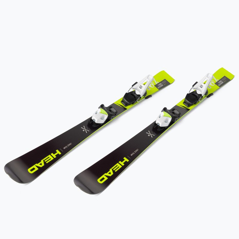 Children's downhill skis HEAD WC iRace Team SW Jrs + Jrs 7.5 black 314141/100862 4