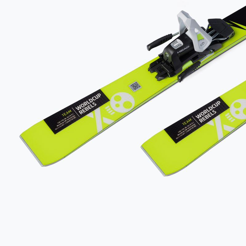 Children's downhill skis HEAD WC iRace Team SW Jrs + Jrs 7.5 black 314141/100862 9