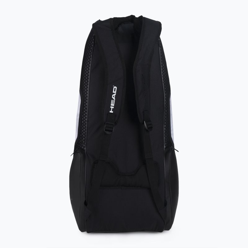 HEAD Djokovic 6R Combi tennis bag 58 l white and black 283121 4