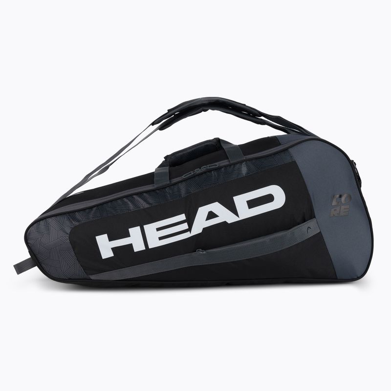 HEAD Core 6R Combi tennis bag 50 l black 283401 2