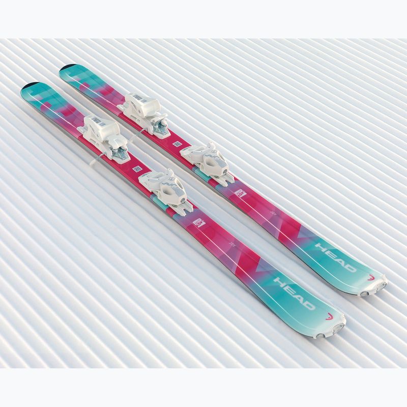 Children's alpine skis HEAD Joy Easy JRS + bindings Jrs 4.5 GW CA mint/pink 7