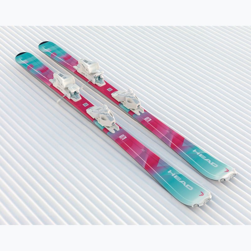 Children's alpine skis HEAD Joy Easy JRS + bindings Jrs 7.5 GW CA mint/pink 7