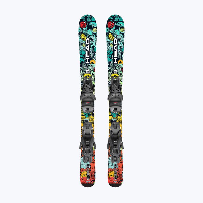 Children's alpine skis HEAD Monster Easy JRS + bindings Jrs 4.5 GW CA multicolour
