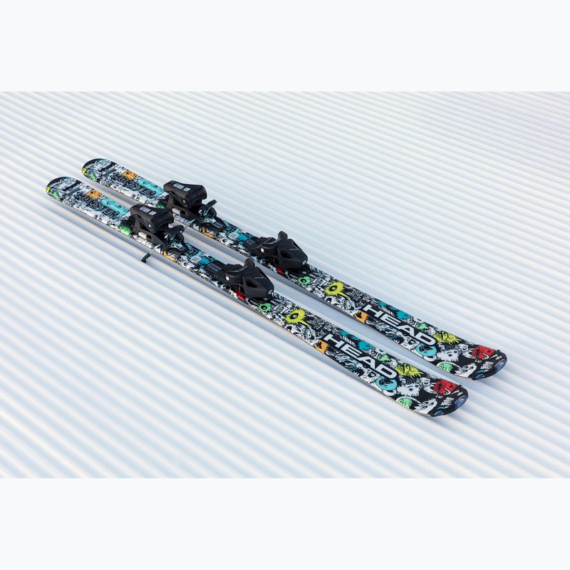 Children's alpine skis HEAD Monster Easy JRS + bindings Jrs 4.5 GW CA multicolour 2