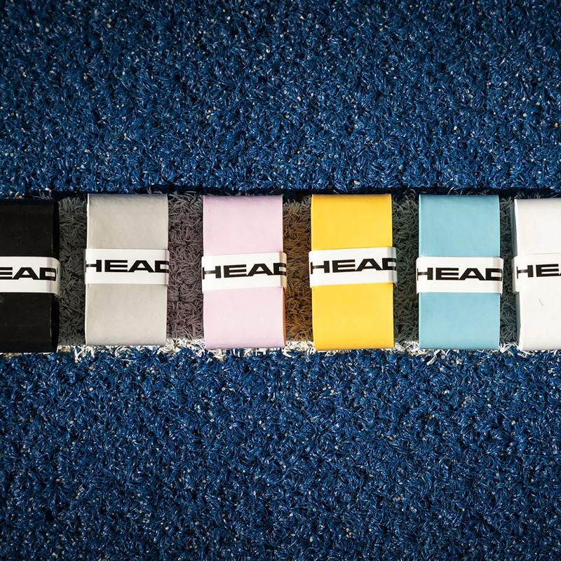 HEAD Padel Pro racquet wraps 3 pcs. grey 2
