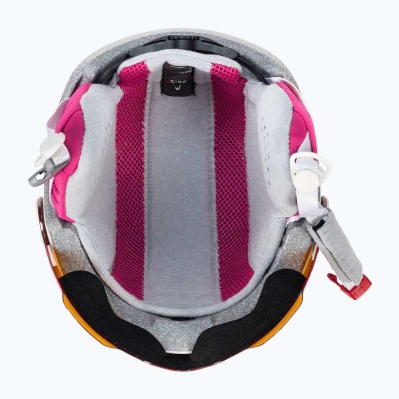 HEAD Maja Visor S2 children's ski helmet white 328172 5