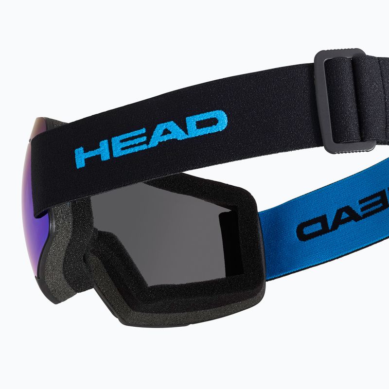 HEAD F-LYT blue/black ski goggles 394342 7