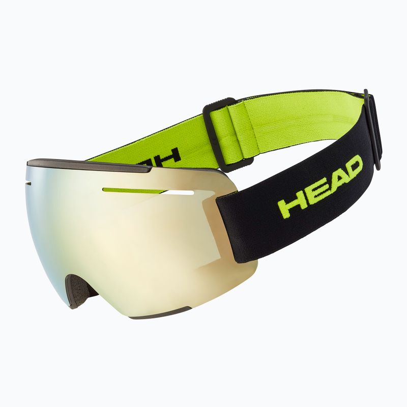 HEAD F-LYT lime/black ski goggles 394352 7