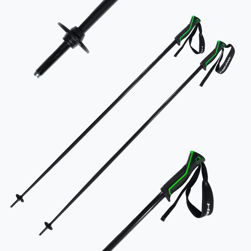 HEAD Frontside ski poles black 381162 4