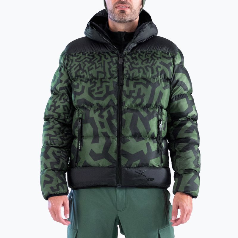 HEAD Rebels Star men's down jacket green 821162