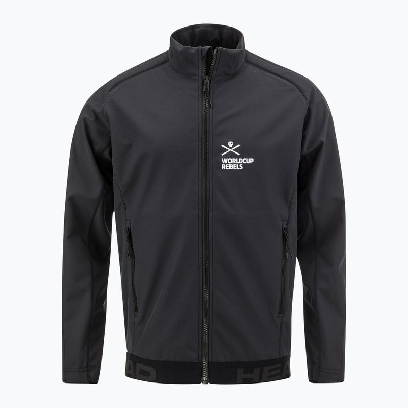 HEAD men's softshell jacket Race Softshell black