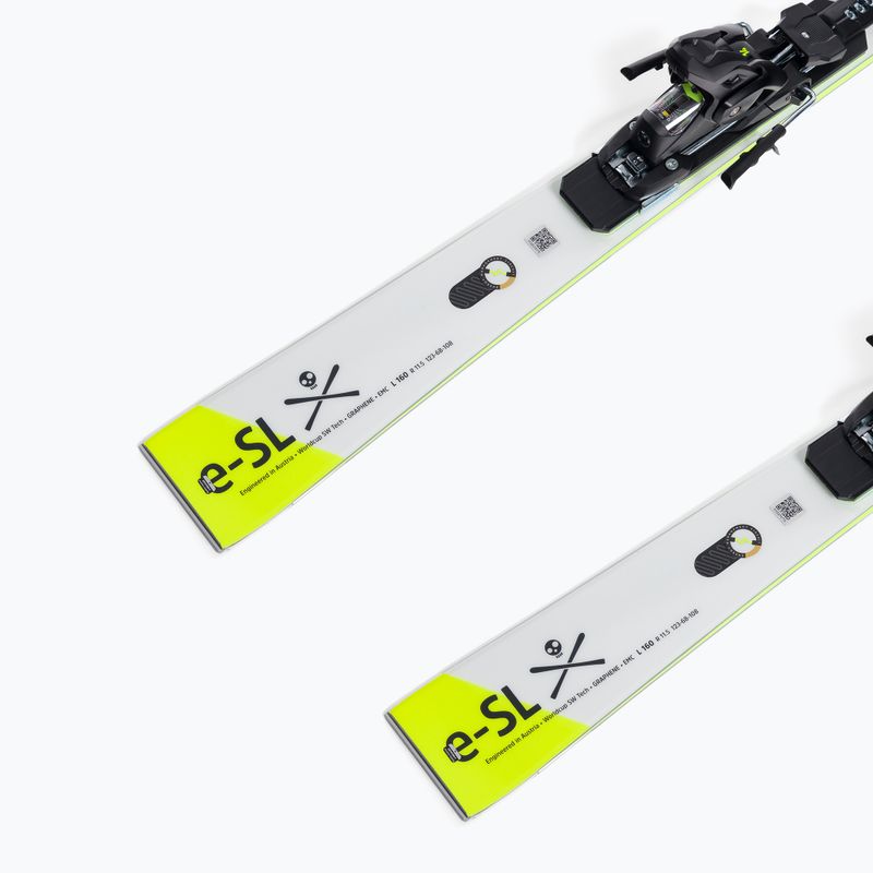 HEAD WC Rebels e-SL SW RP EVO 14 + PR 11 white 313202/100885 downhill skis 9