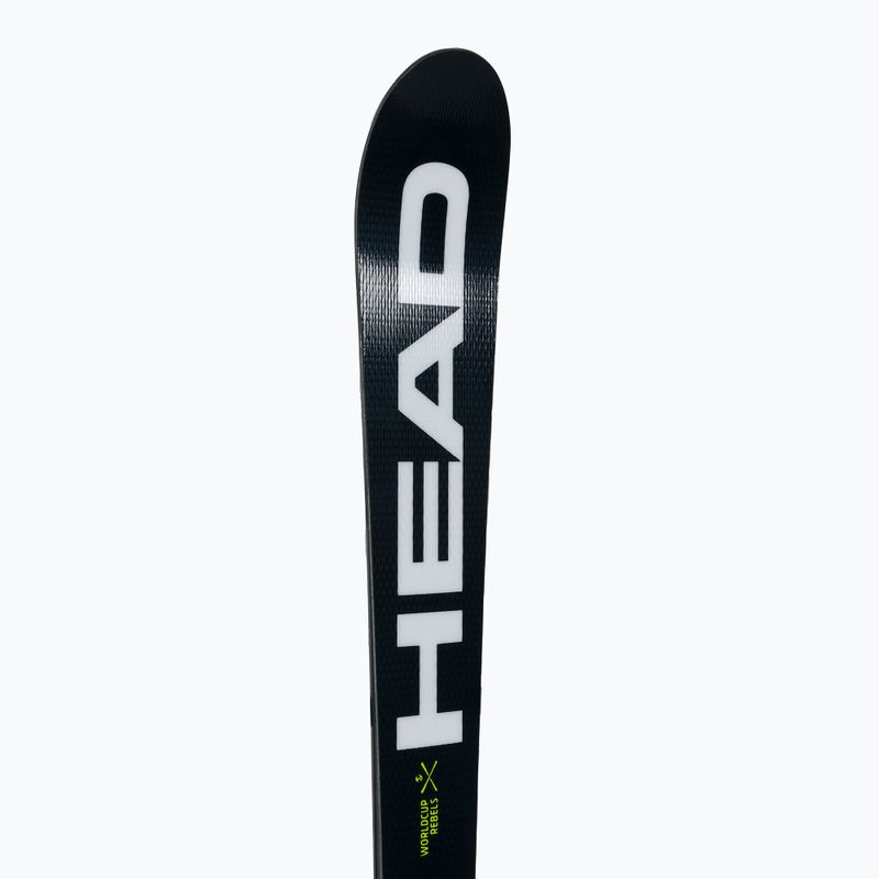 Children's downhill skis HEAD WC e.Race Team SW Jrs + Jrs 7.5 yellow 314142/100862 8