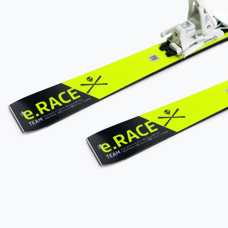 Children's downhill skis HEAD WC e.Race Team SW Jrs + Jrs 7.5 yellow 314142/100862 9