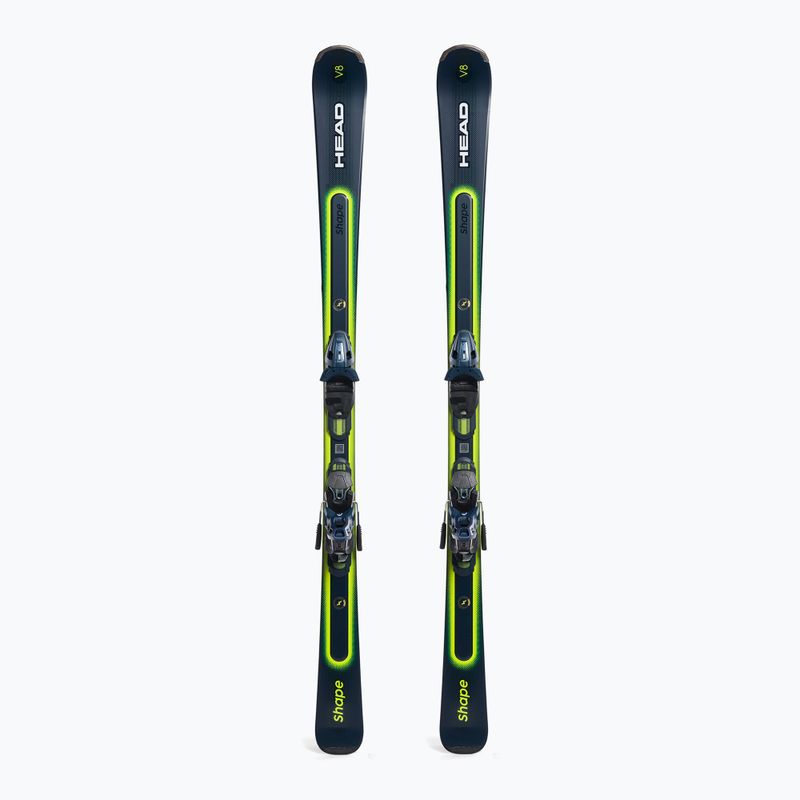 HEAD Shape e-V8 SW AMT-PR + PR 11 yellow 315222/100884 downhill skis