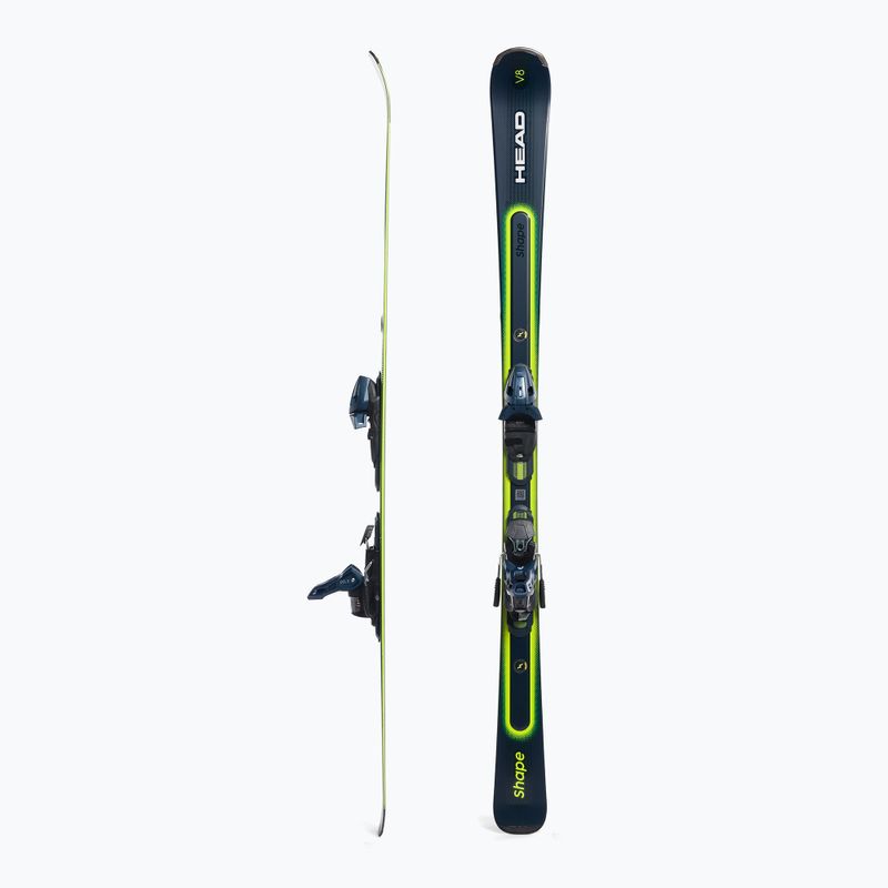 HEAD Shape e-V8 SW AMT-PR + PR 11 yellow 315222/100884 downhill skis 2