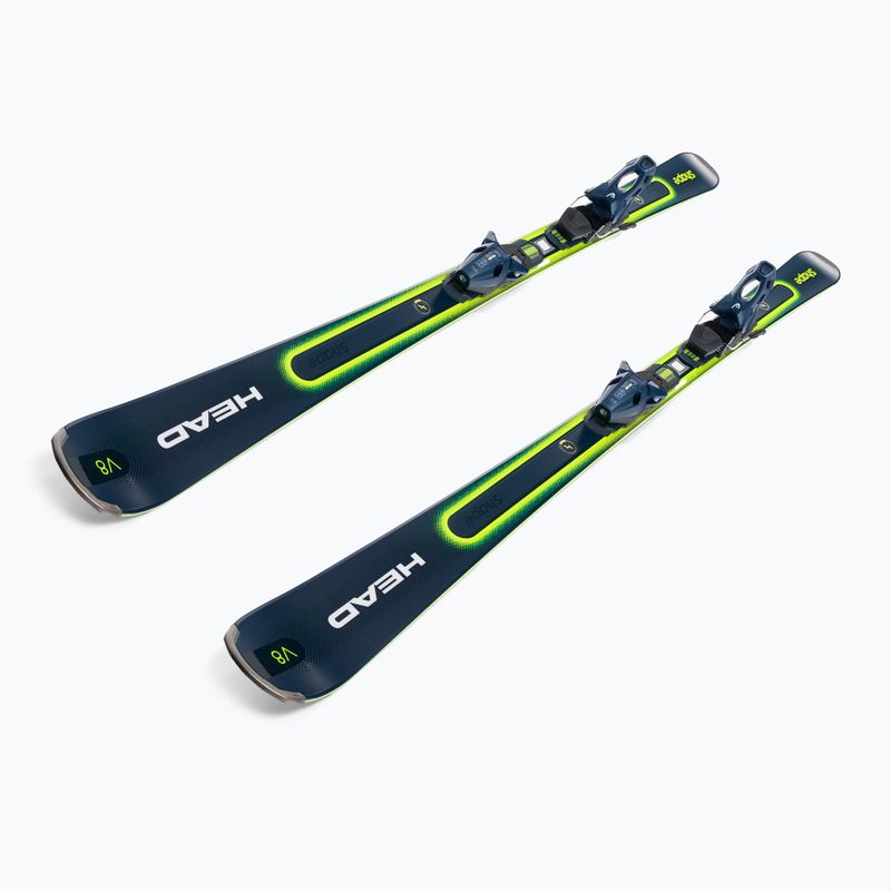 HEAD Shape e-V8 SW AMT-PR + PR 11 yellow 315222/100884 downhill skis 4