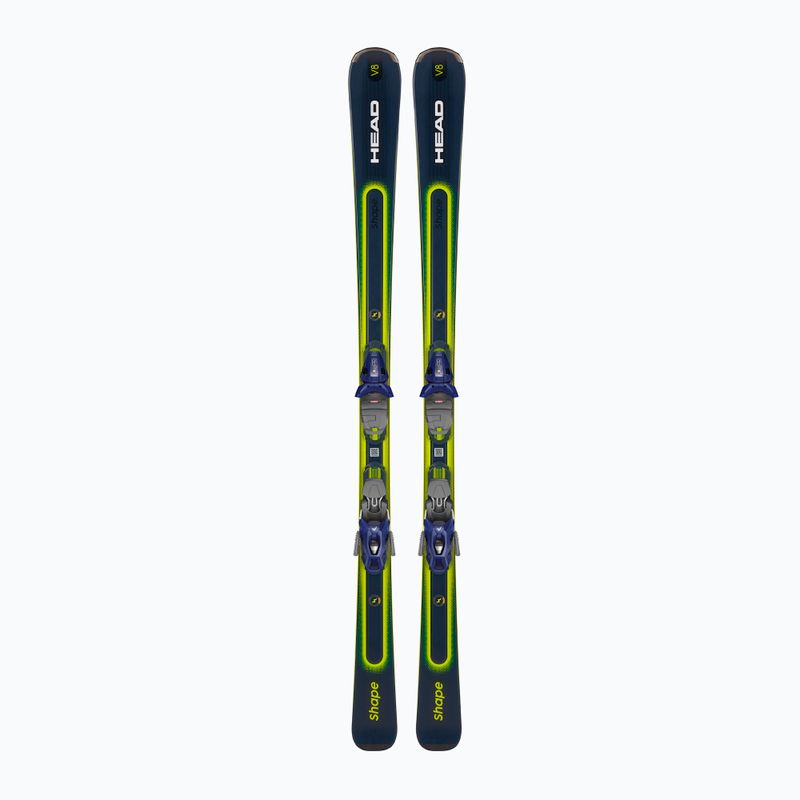 HEAD Shape e-V8 SW AMT-PR + PR 11 yellow 315222/100884 downhill skis 10