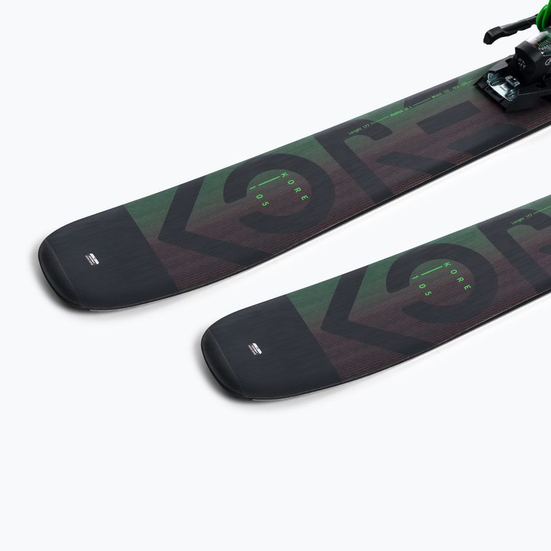 HEAD Kore 105 + Attack 14 green 315422/114436 downhill skis 9