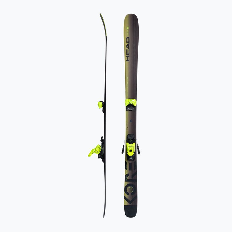HEAD Kore 93 + Attack 14 yellow 315442/114425 downhill skis 2