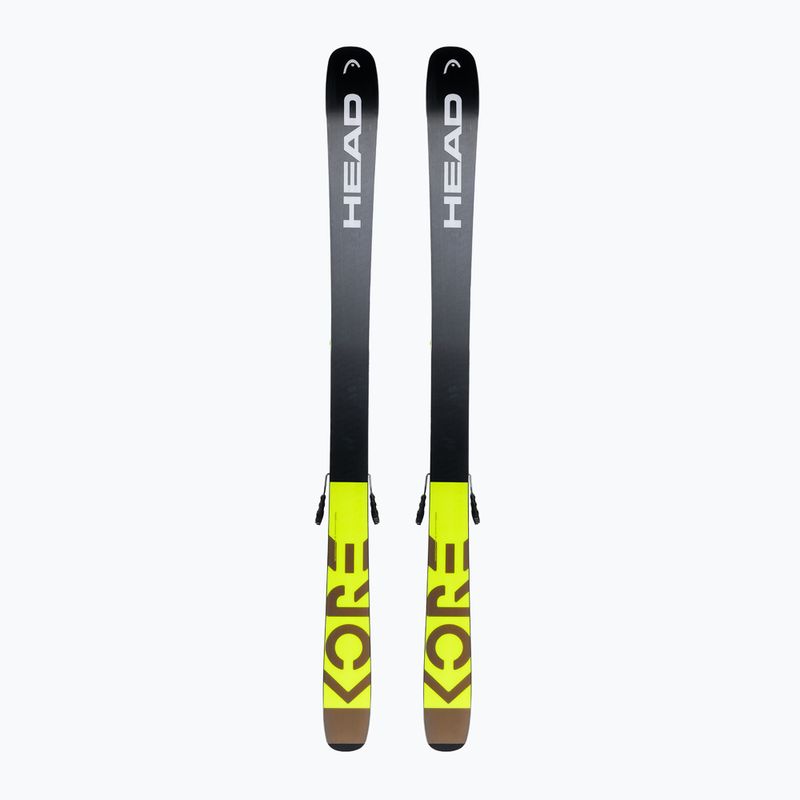 HEAD Kore 93 + Attack 14 yellow 315442/114425 downhill skis 3