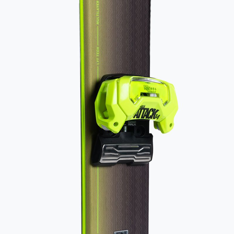 HEAD Kore 93 + Attack 14 yellow 315442/114425 downhill skis 6