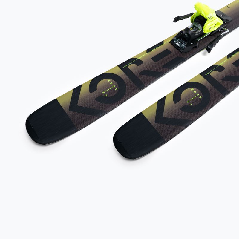 HEAD Kore 93 + Attack 14 yellow 315442/114425 downhill skis 9