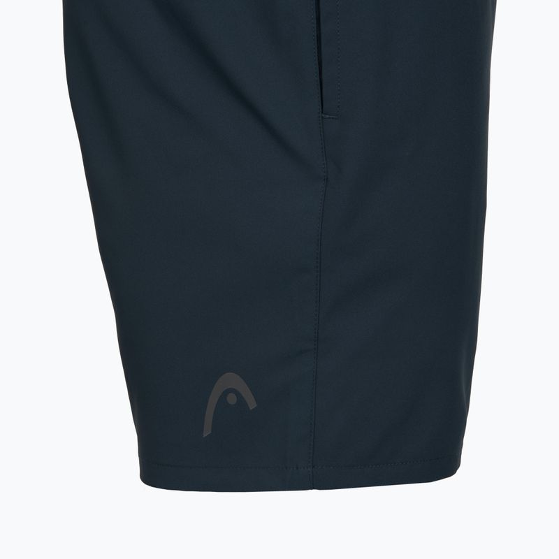 Men's tennis shorts HEAD Club navy blue 811379NV 4