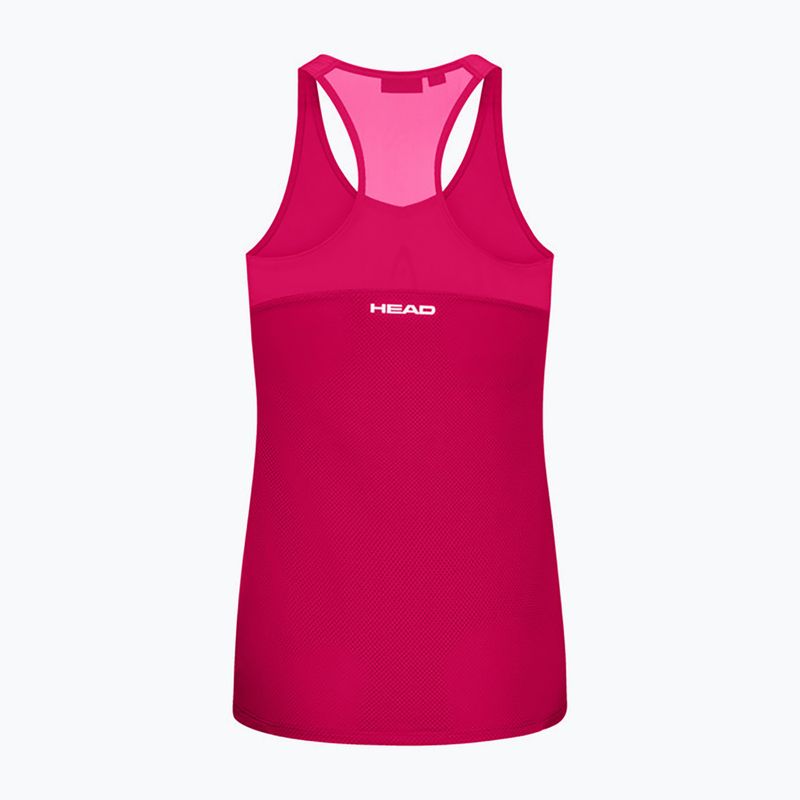 HEAD women's tennis shirt Spirit Tank Top red 814683MU 2