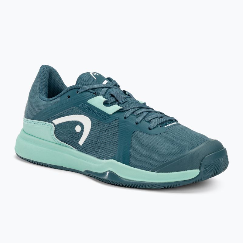 Women's tennis shoes HEAD Sprint Team 3.5 Clay bluestone/teal