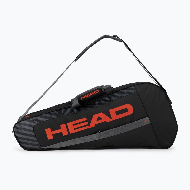 HEAD tennis bag Base 16 l black-orange 261323