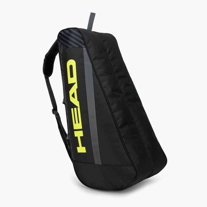 HEAD Base M tennis bag black/yellow 261413 2