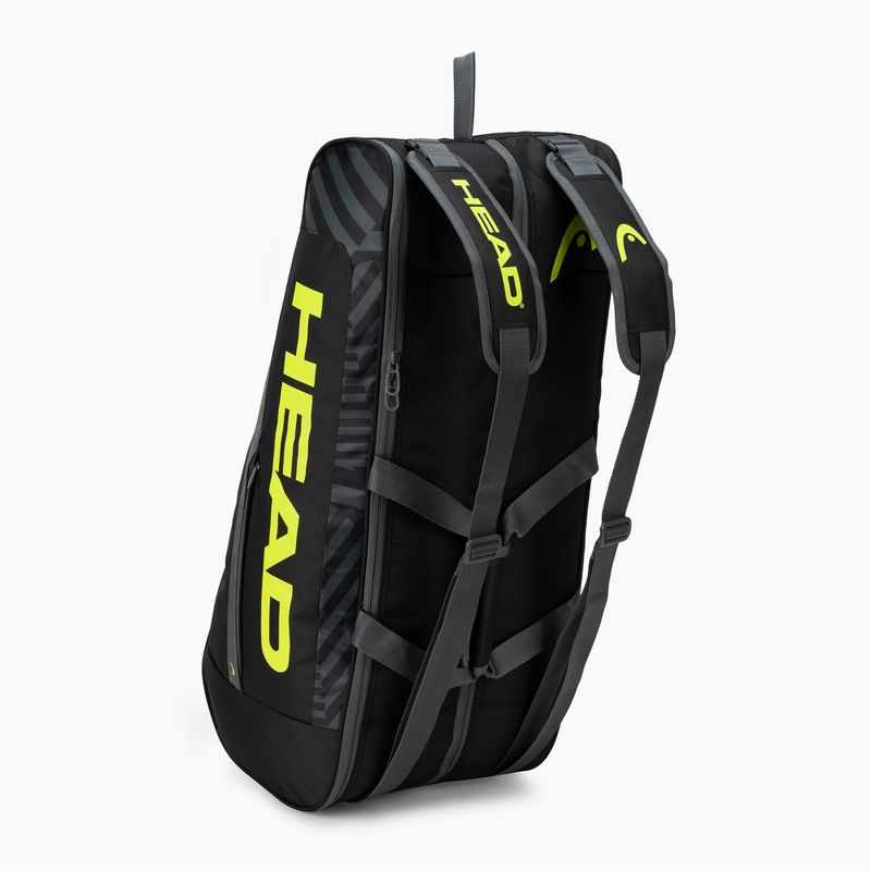 HEAD Base M tennis bag black/yellow 261413 4