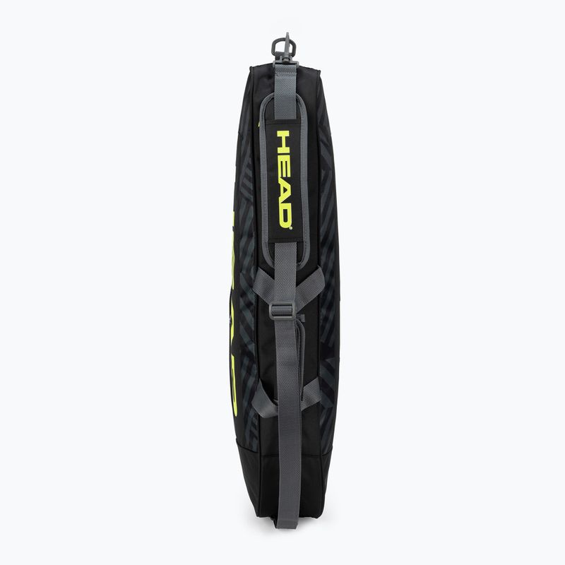 HEAD tennis bag Base 16 l black/yellow 261423 5
