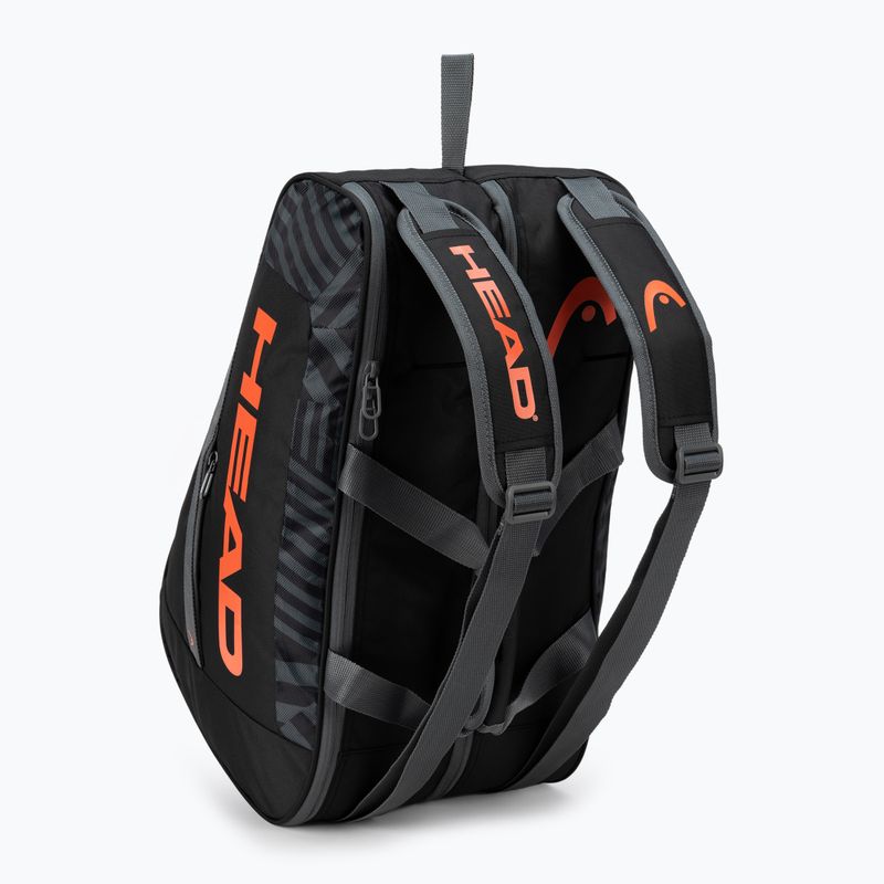 HEAD Base Padel Bag M black-orange 261343 4