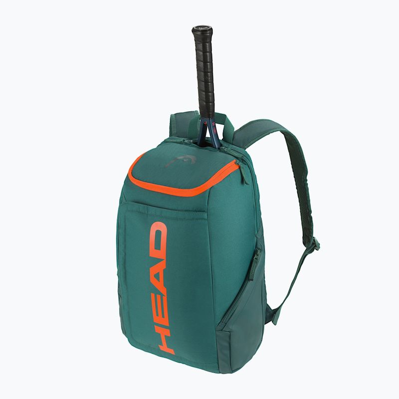 HEAD tennis backpack Pro 28 l green 260233 5