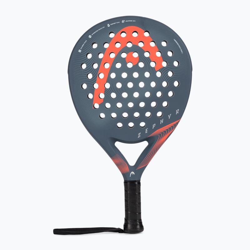 HEAD Zephyr 2023 petrol/orange padel racket