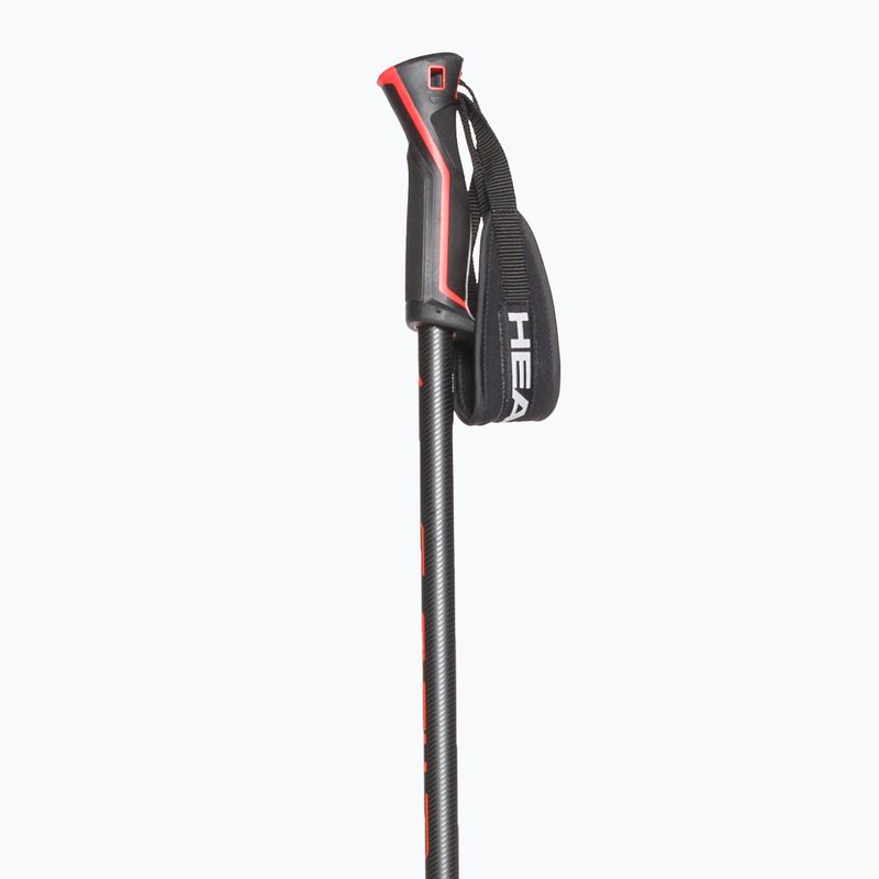 HEAD Frontside ski poles black/red 2