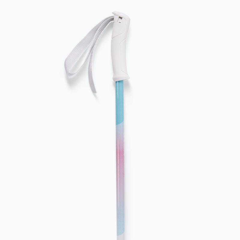 HEAD Joy Girl children's ski poles blue/white 4