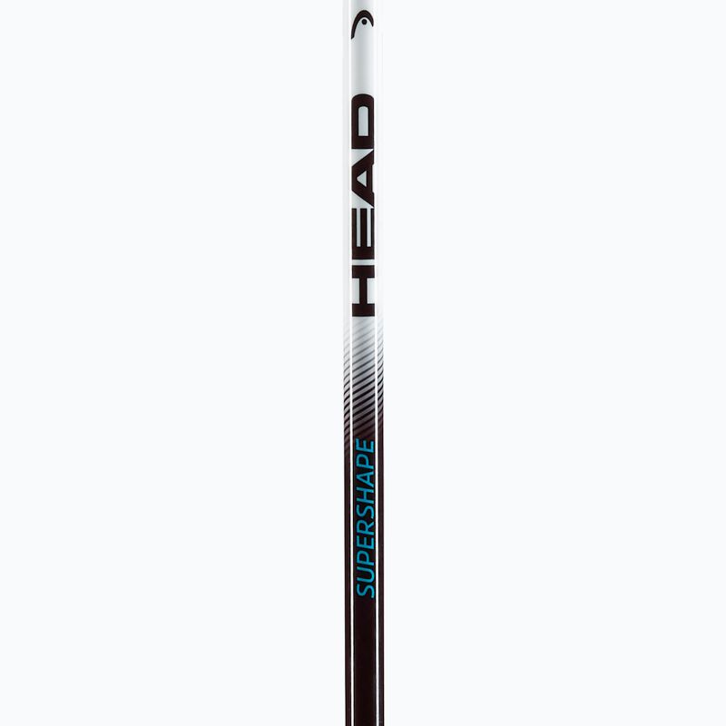 HEAD Supershape Team Adjustable children's ski poles white/black/speed blue 3