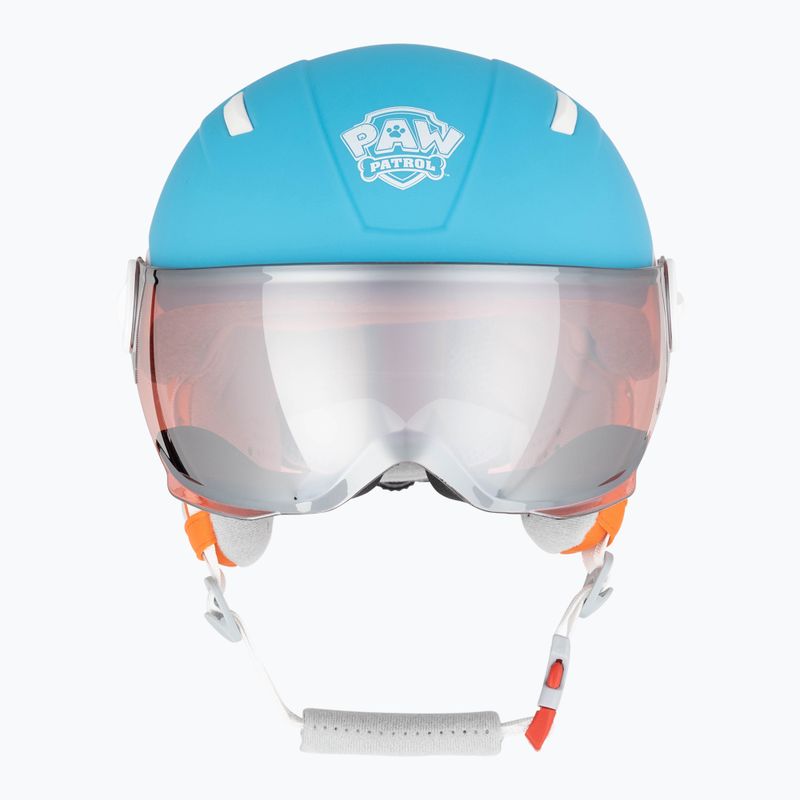 Children's ski helmet HEAD Mojo Visor Paw blue 2