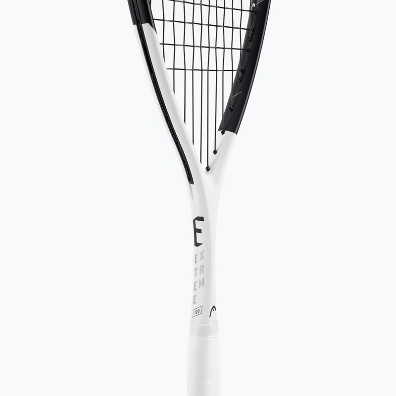 HEAD Extreme 120 2023 squash racket black and white 212013 4