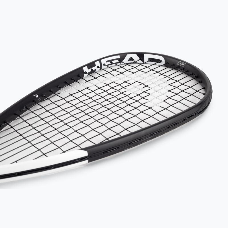 HEAD Extreme 120 2023 squash racket black and white 212013 5