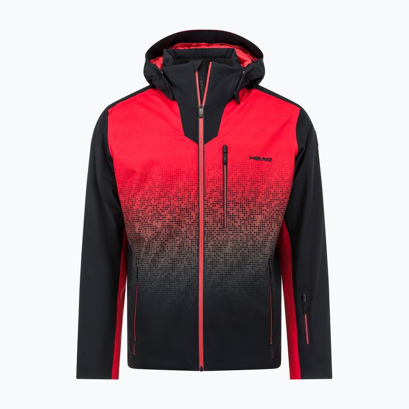 Men's ski jacket HEAD Supershape red