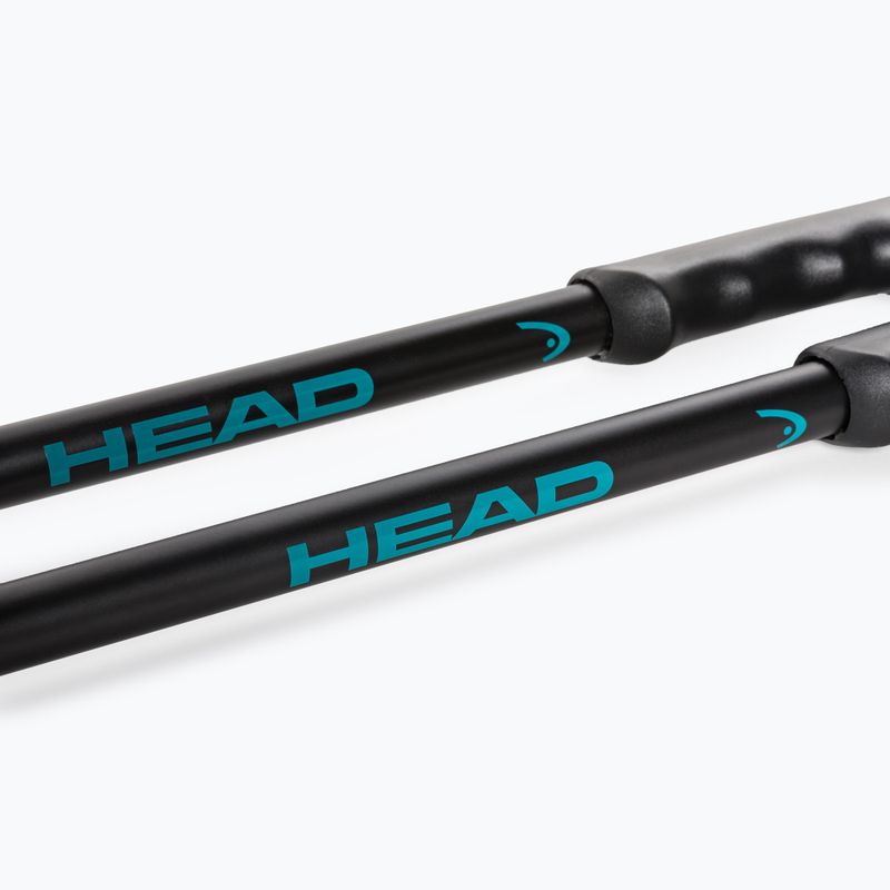 HEAD Multi ski poles black/speed blue 5