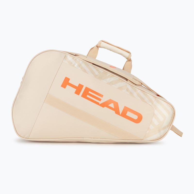 Padel bag HEAD Base Padel Bag M Chamomle/Corduroy White 2