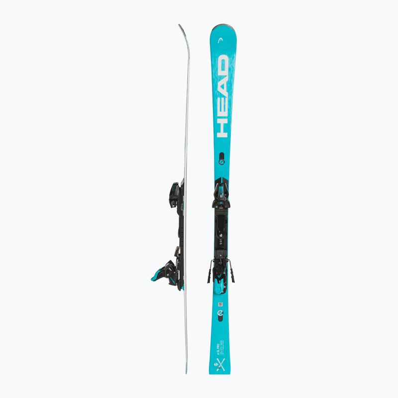 HEAD WC Rebels e-SL Pro RP WCR 14 + Freeflex 14 blue/white downhill skis 2