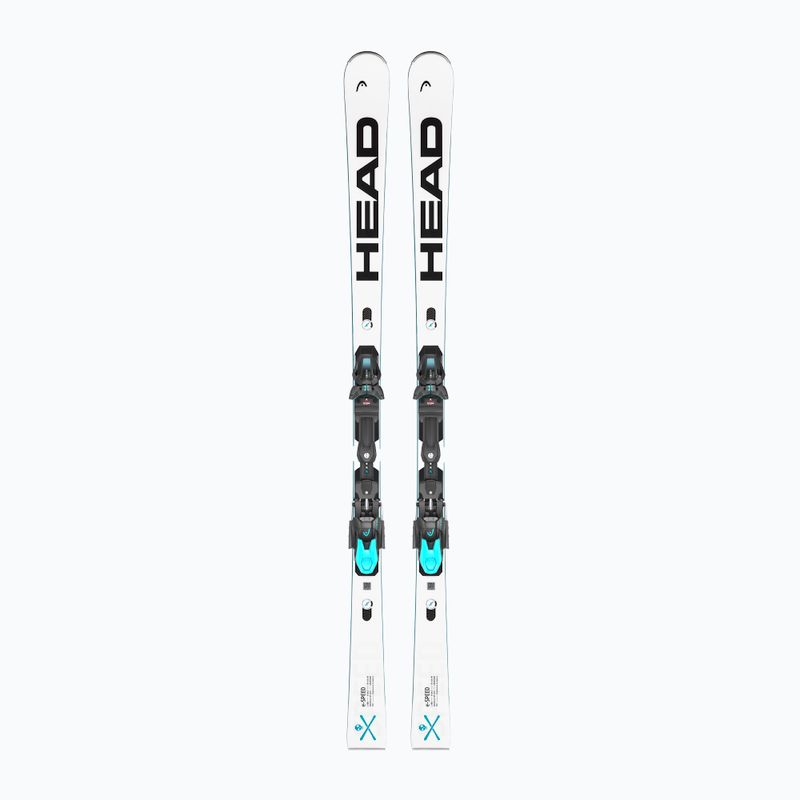 HEAD WC Rebels e-Speed RP EVO 14 + Freeflex 14 white/black downhill skis