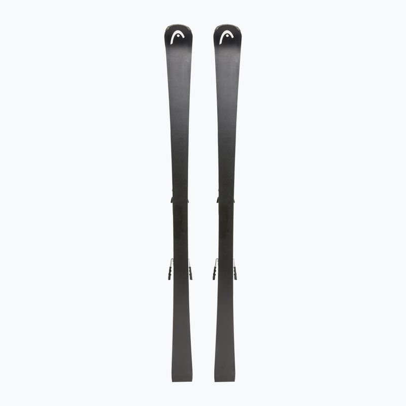 HEAD Supershape e-Speed SW SF-PR + PRD 12 black/neon yellow downhill skis 3