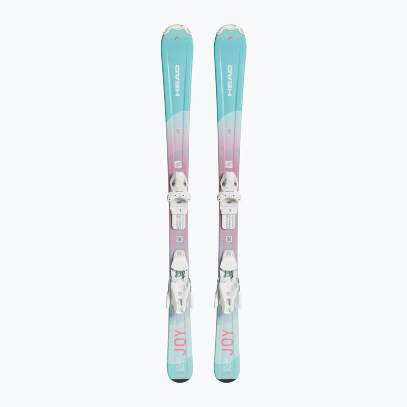 Children's Downhill Skis HEAD Joy Easy JRS + Jrs 7.5 mint/pink